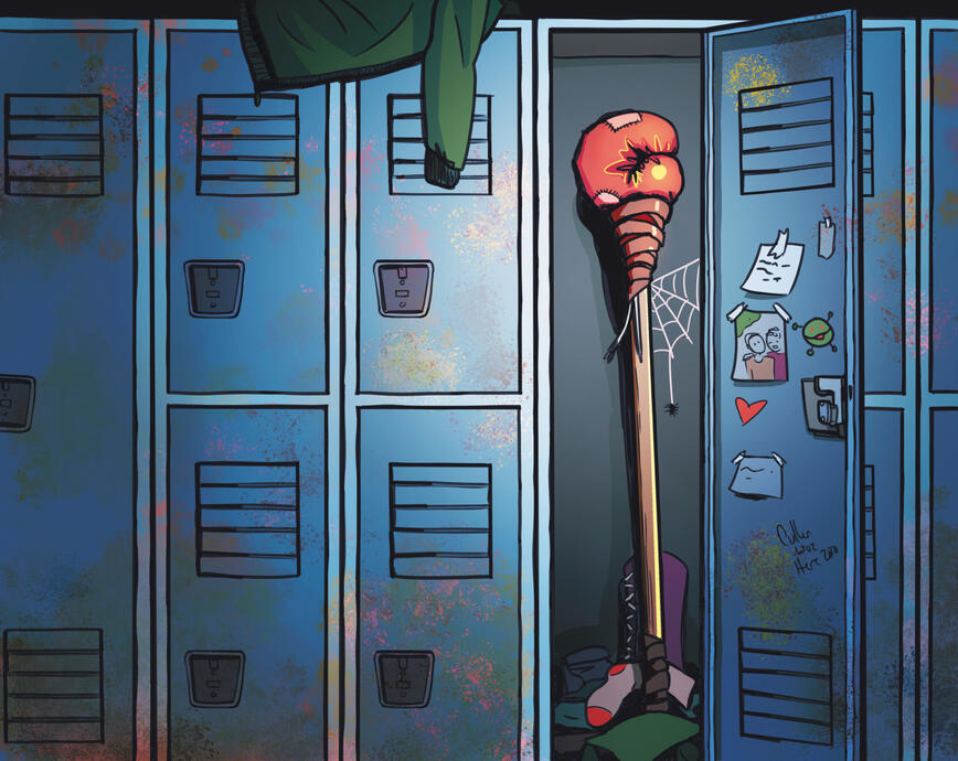 Boxing Glove on a Stick Bootleg Heroes