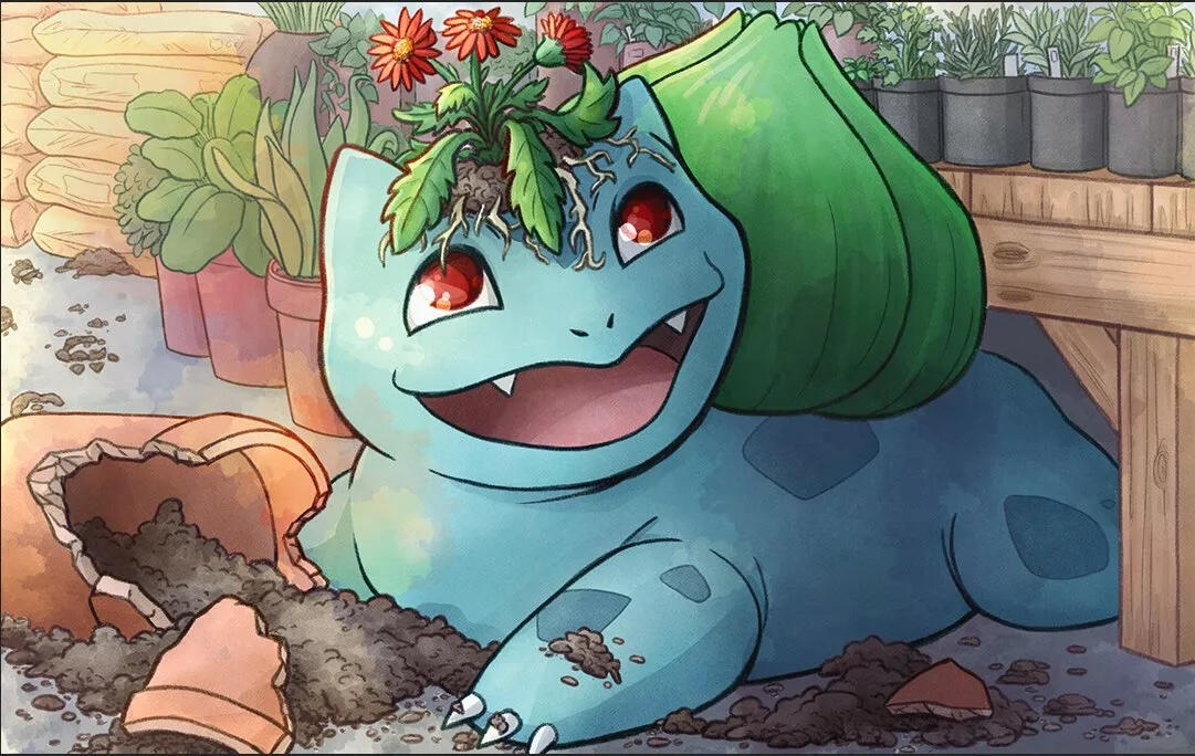 Bulbasaur Pokemon Card Contest Entry